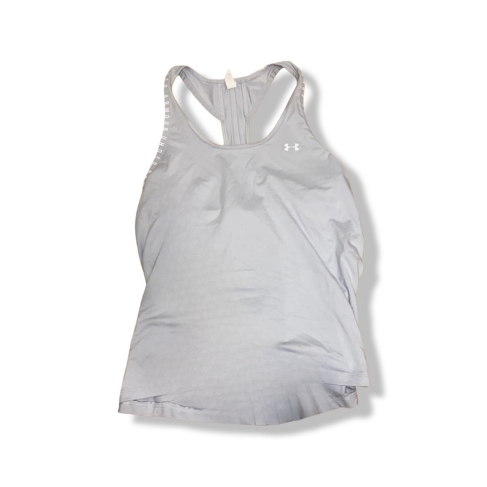 Light Blue Under Armour workout top Size XS